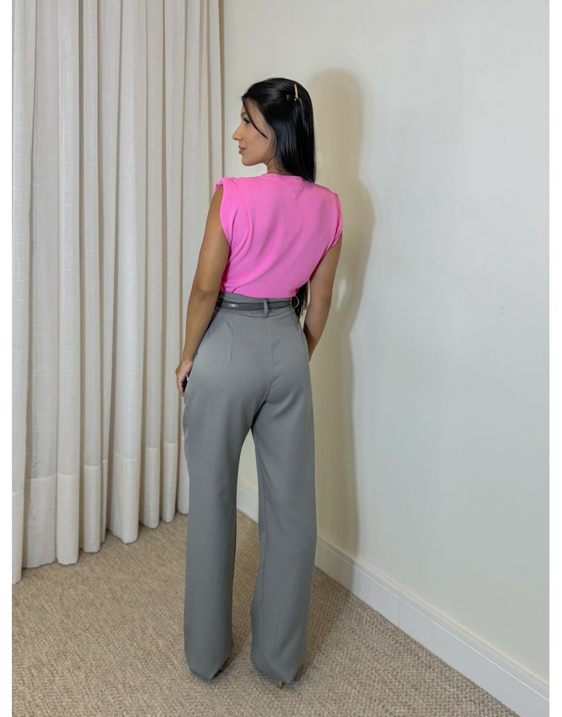 Blusa Tricot Muscle Tee Rosa