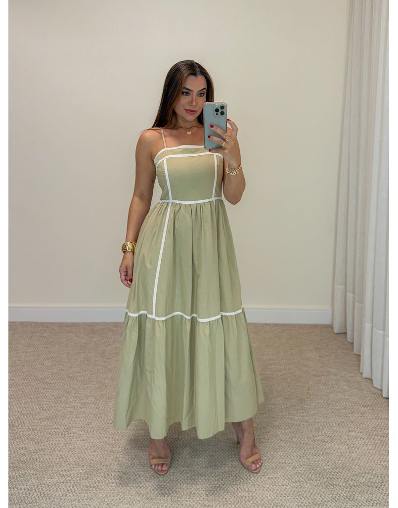 Vestido Midi Mariana Oliva