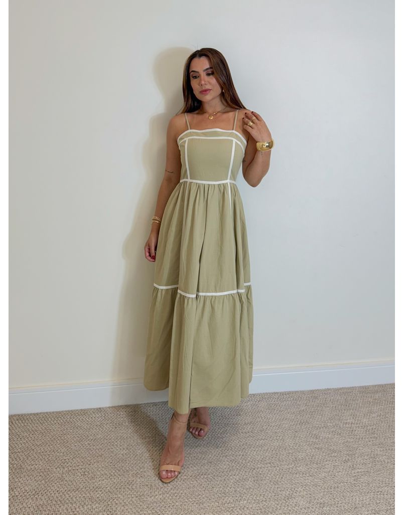 Vestido Midi Mariana Oliva