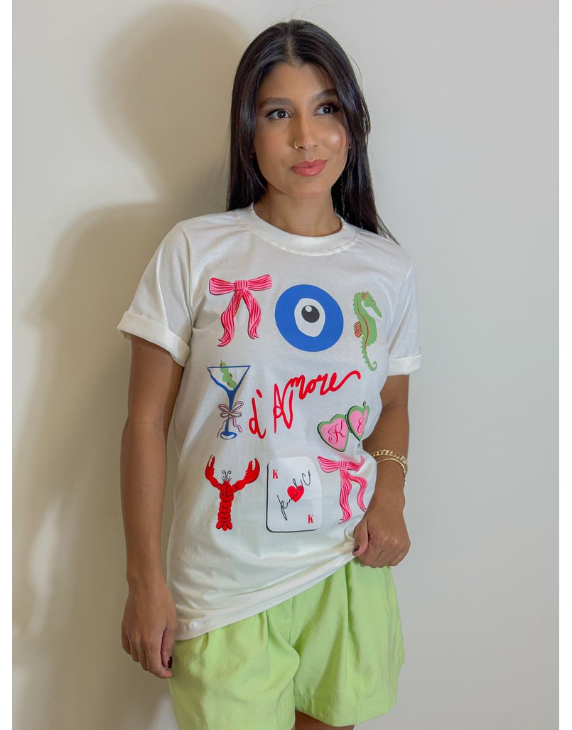 Camiseta Olho Grego - Loja La Mina 
