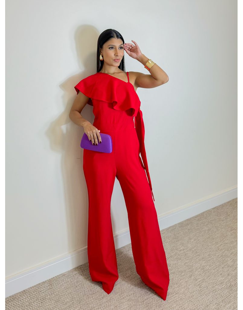 Macacão Tatiane Vermelho