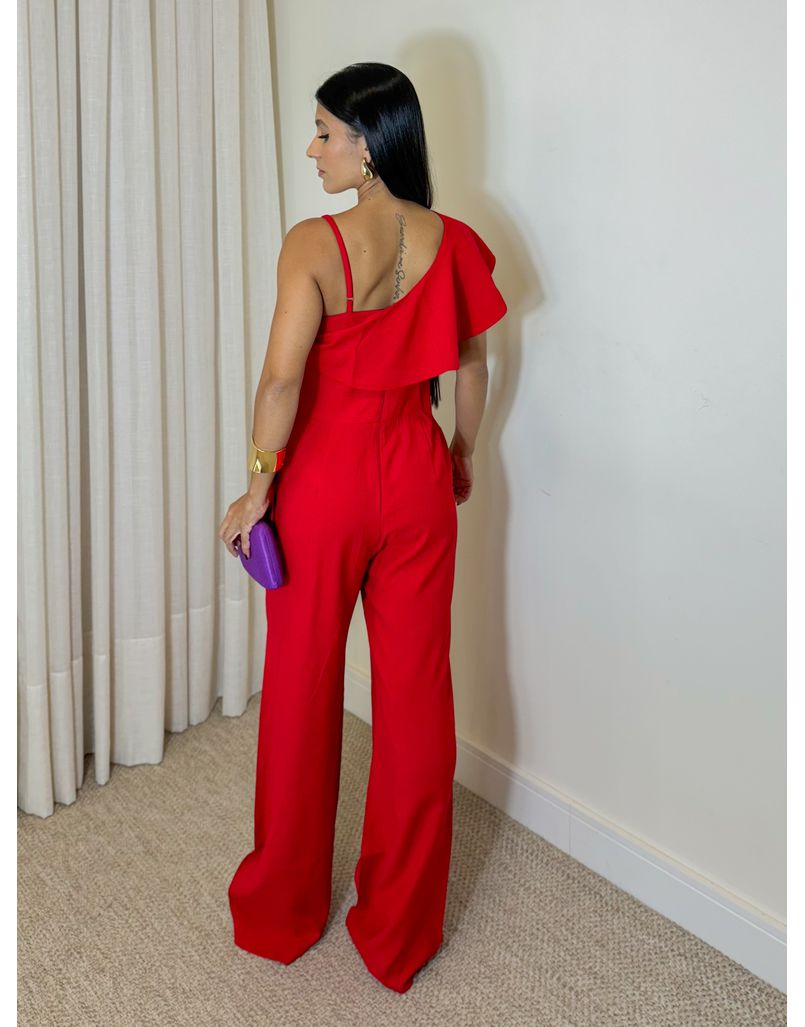 Macacão Tatiane Vermelho