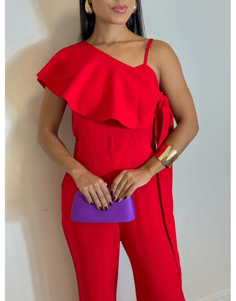 Macacão Tatiane Vermelho