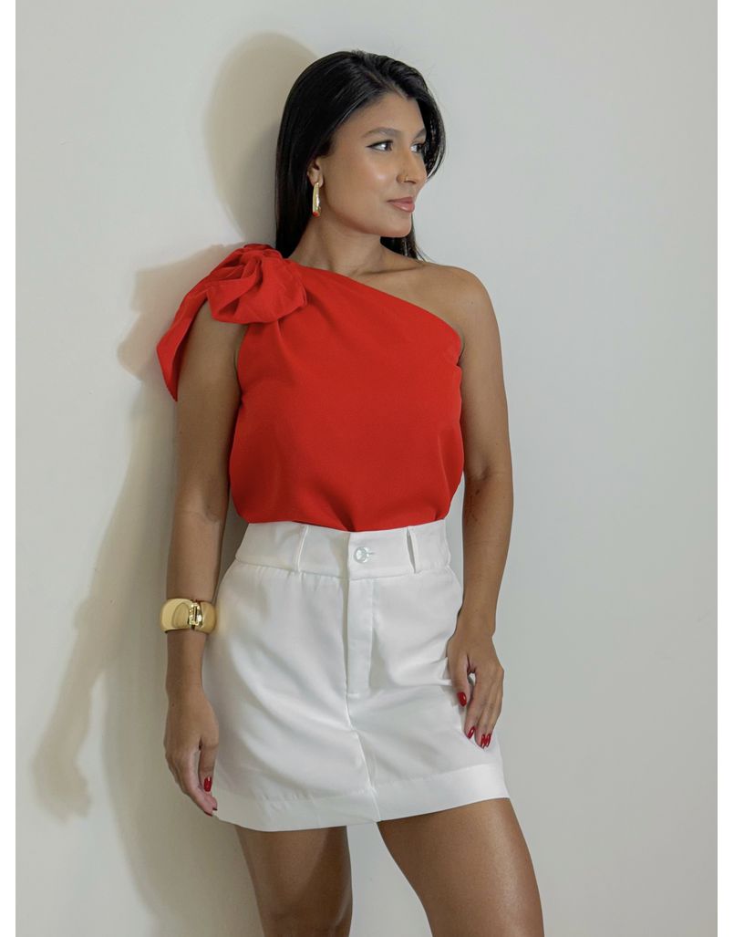 Blusa Susan Vermelha - Loja La Mina 