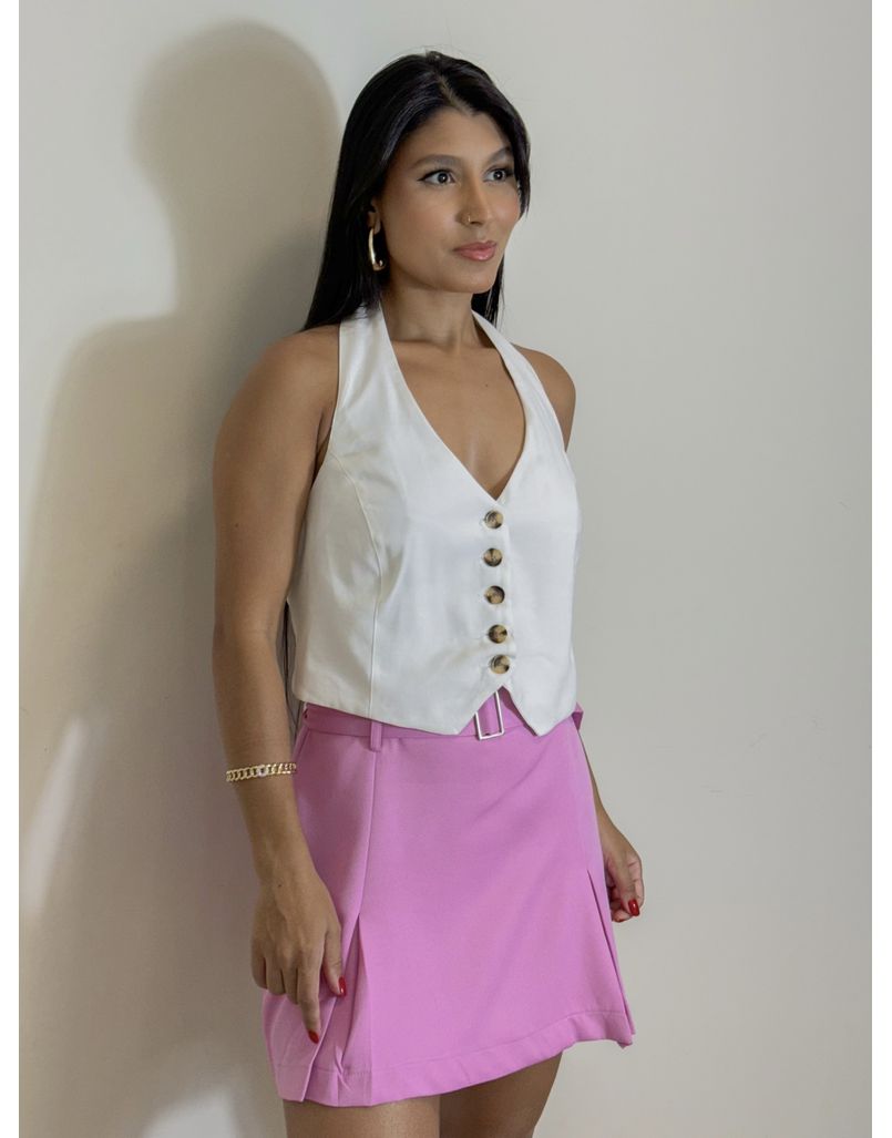 Blusa Frente Única Off