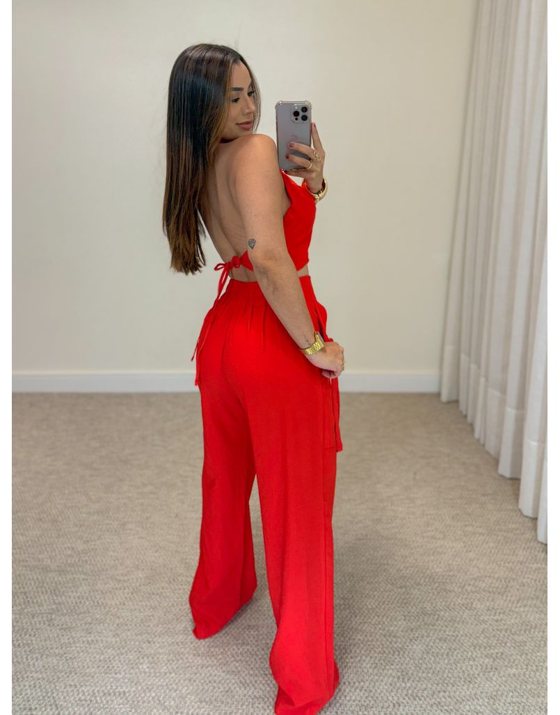 Conjunto Carla Vermelho