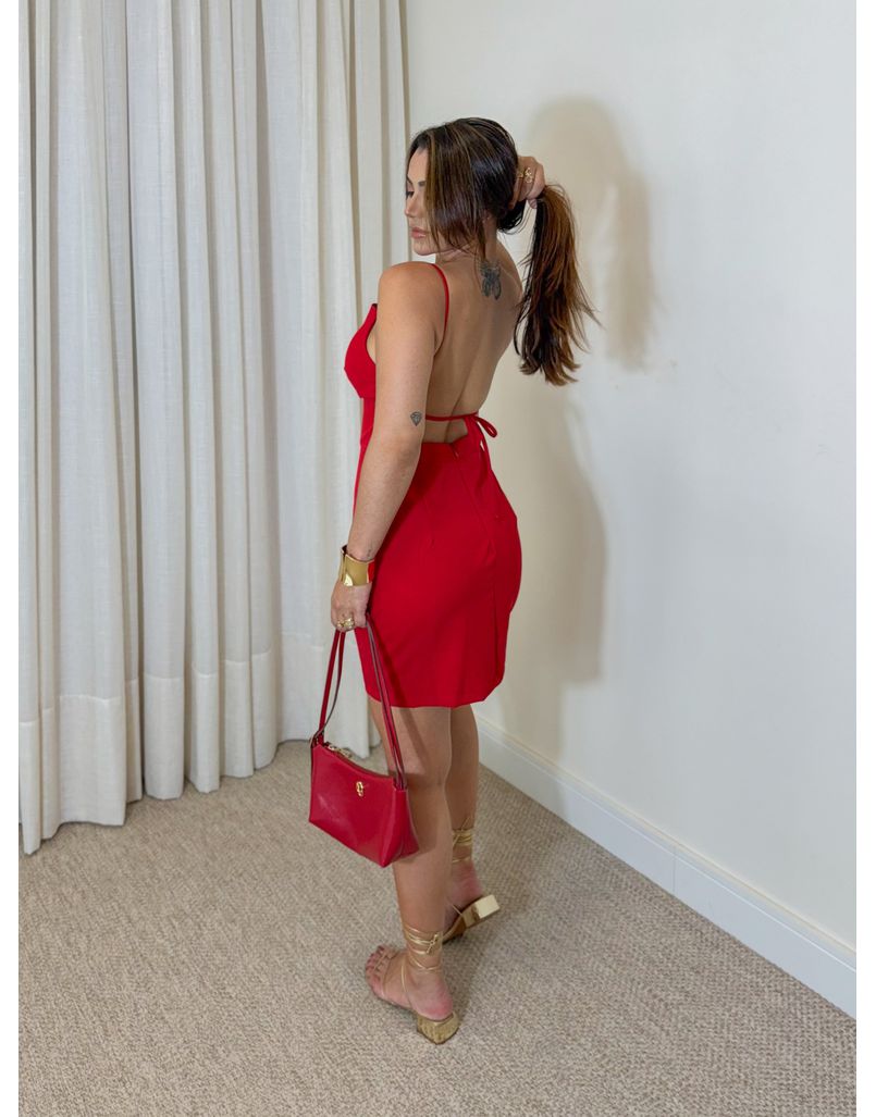 Vestido Nó Dani Vermelho 