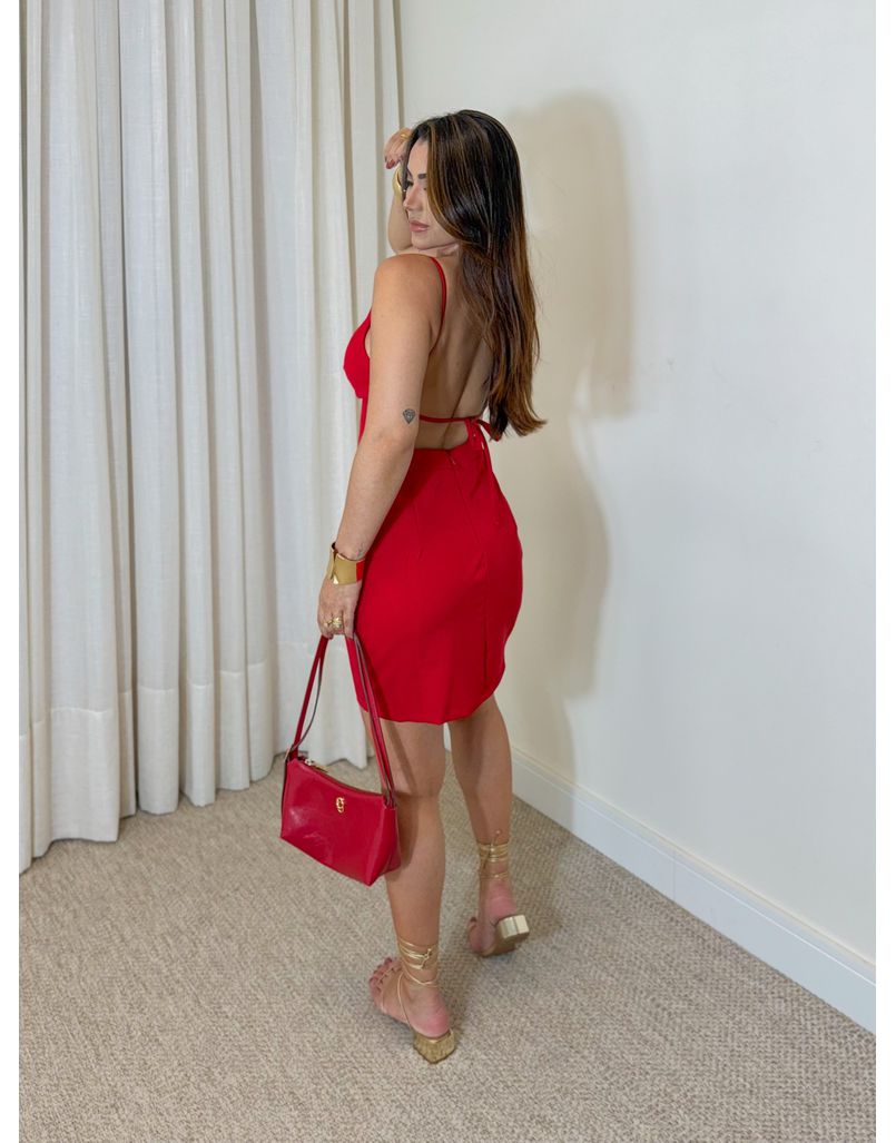 Vestido Nó Dani Vermelho 