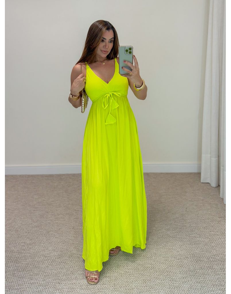 Vestido Liso Ibiza Lima
