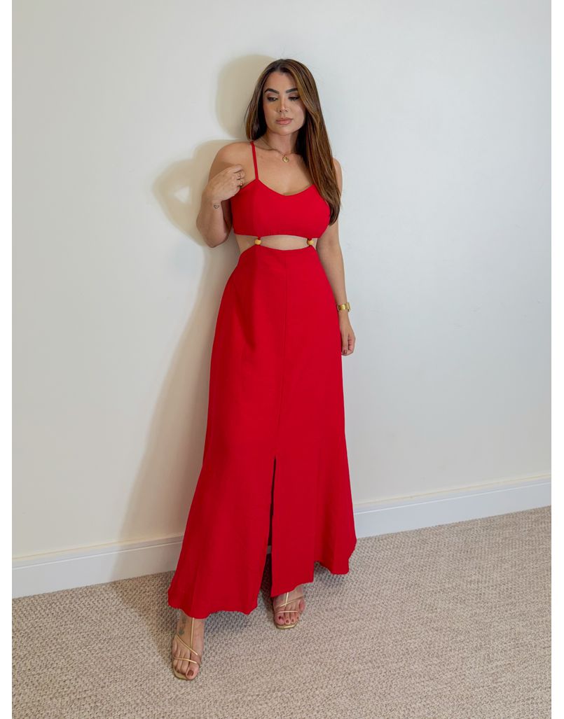Vestido Alcinha Alexandra Vermelho