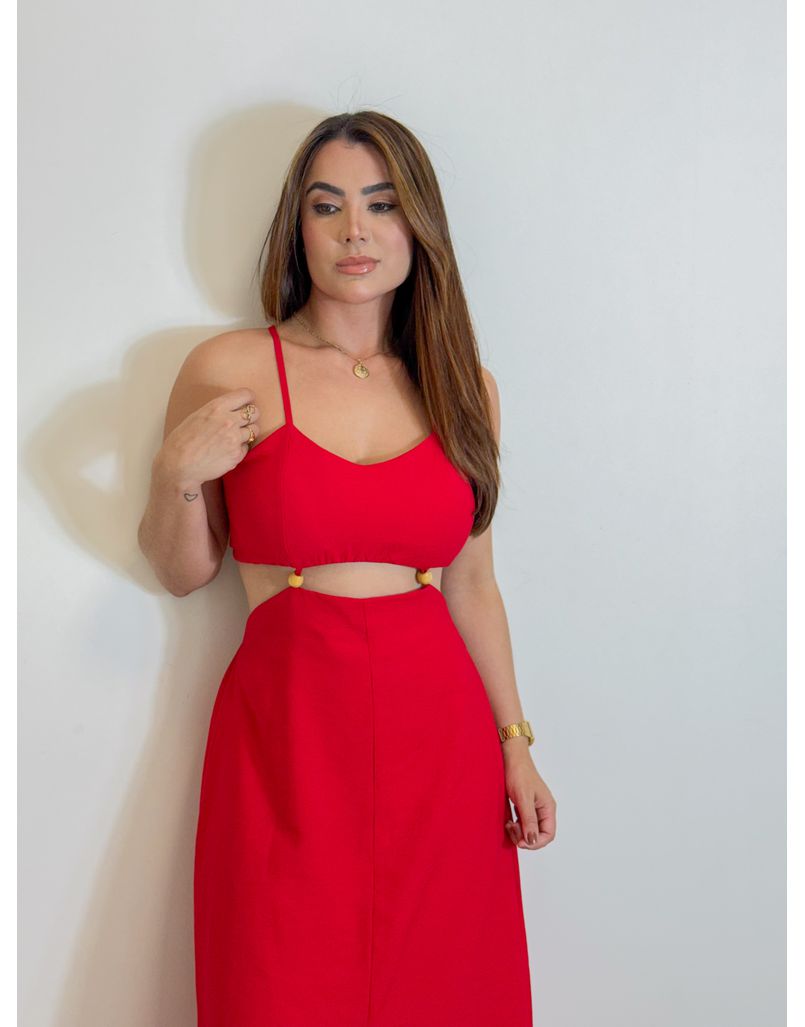 Vestido Alcinha Alexandra Vermelho