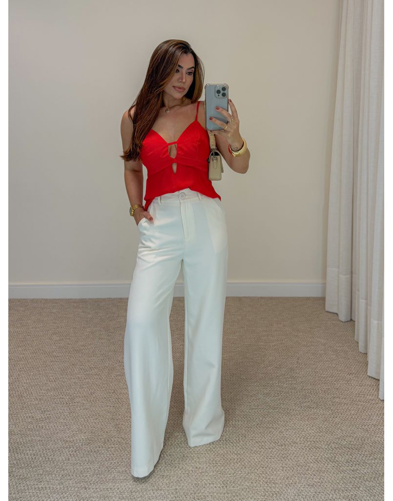 Blusa Alcinha Marta Vermelho