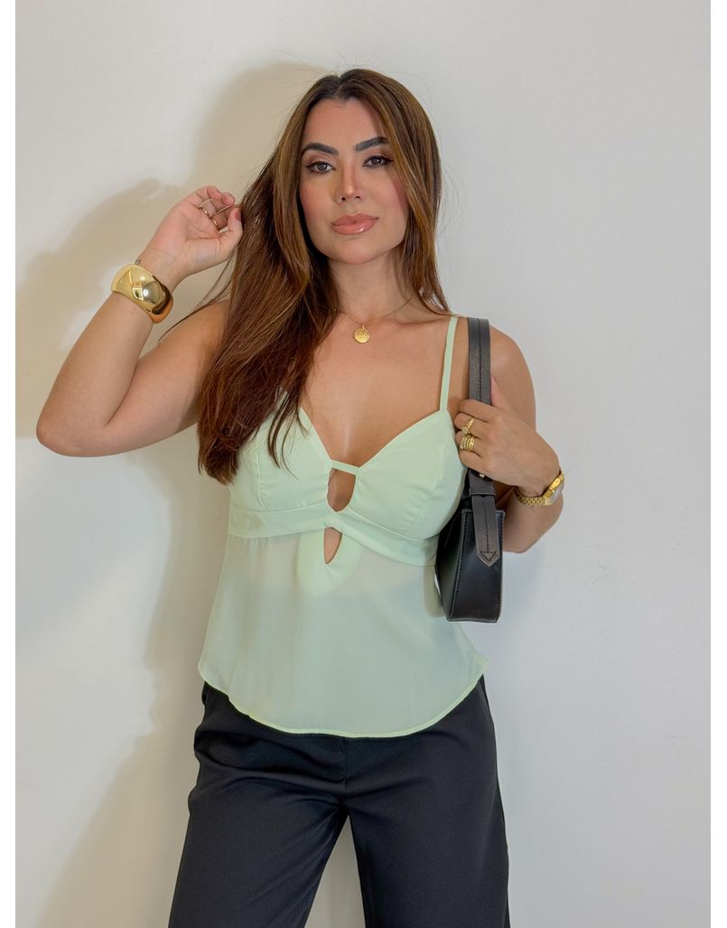 Blusa Alcinha Marta Verde
