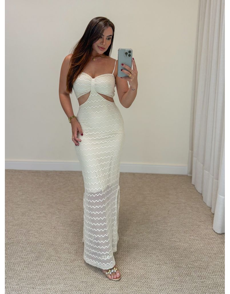Vestido Crochê Flávia