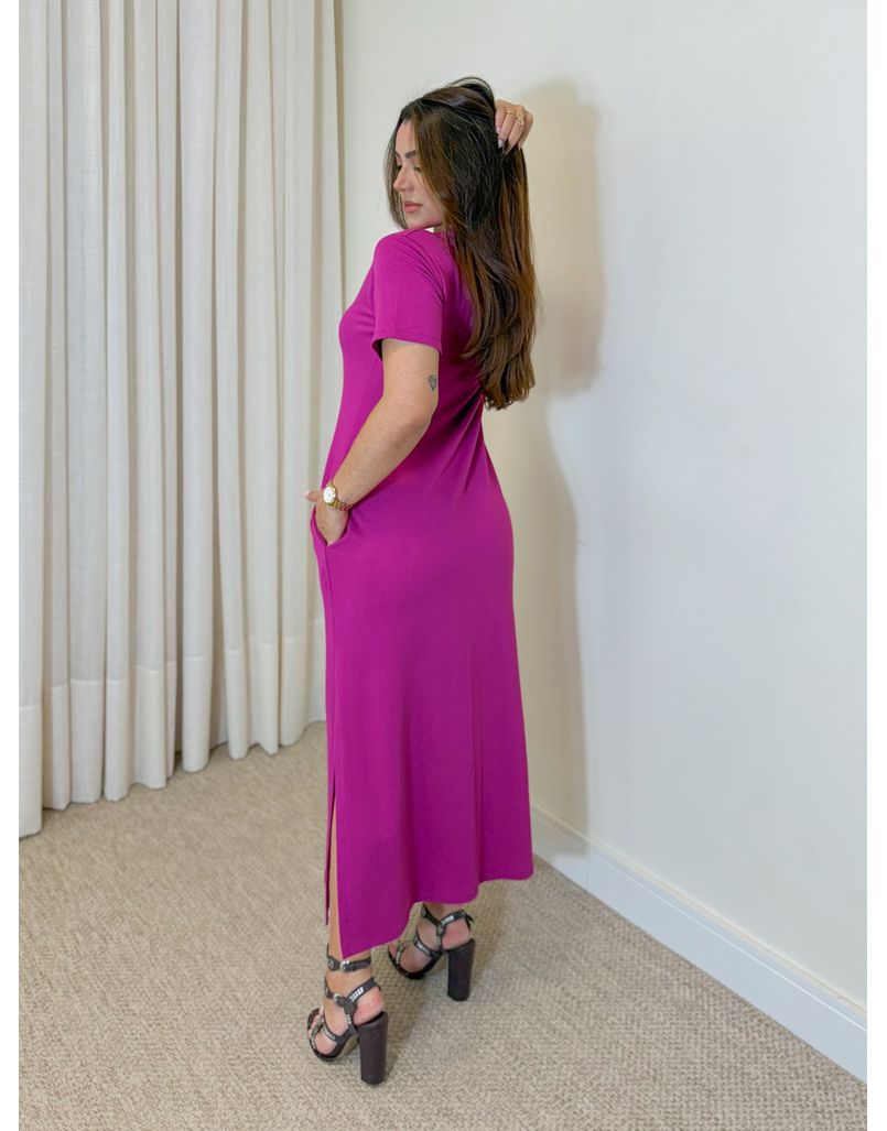 Vestido Beatriz Fucsia