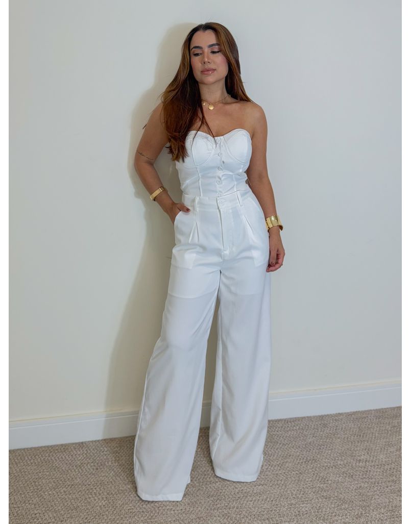 Conjunto Calça Moscou Branco