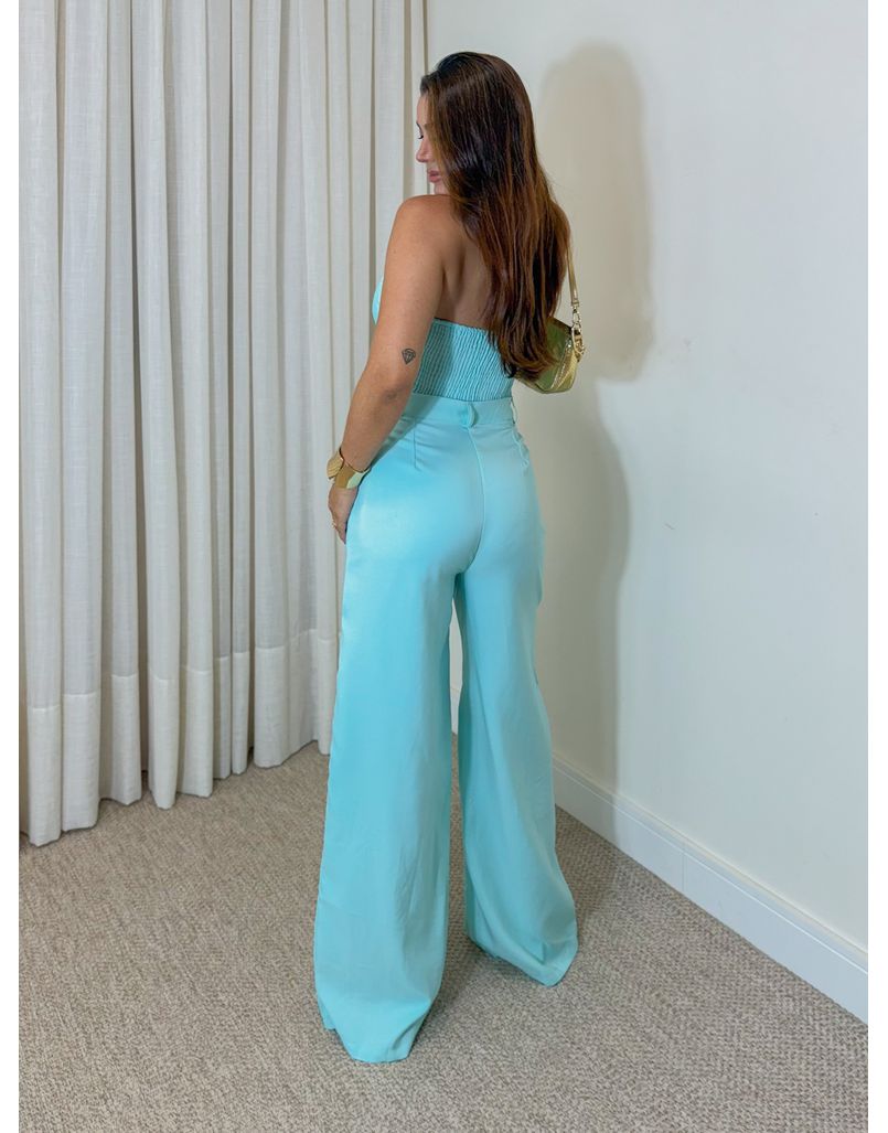Conjunto Calça Moscou Turquesa