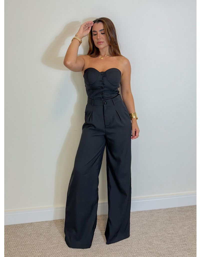 Conjunto Calça Moscou Preto - Loja La Mina 