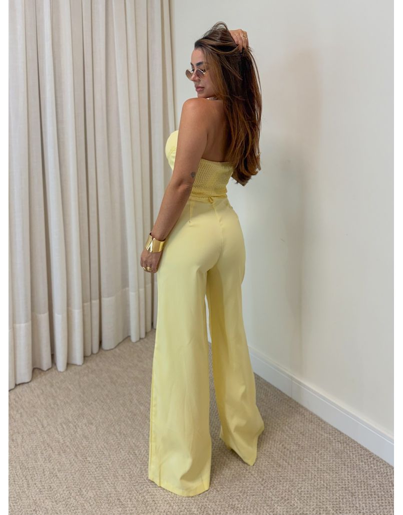 Conjunto Calça Moscou Amarelo