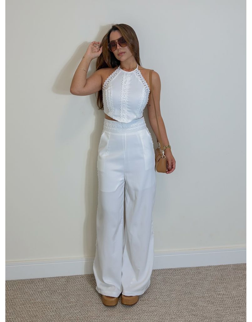 Conjunto Laise Pequim Branco
