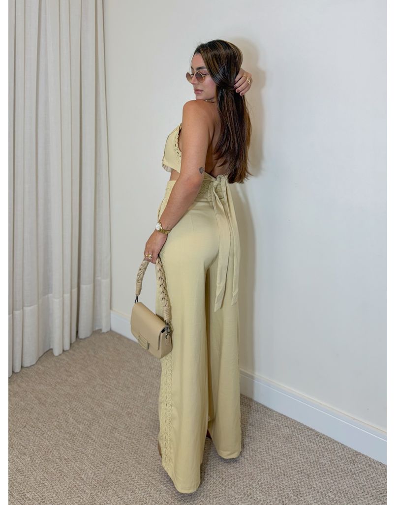 Conjunto Laise Pequim Cáqui