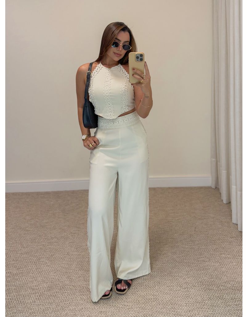 Conjunto Laise Pequim Areia