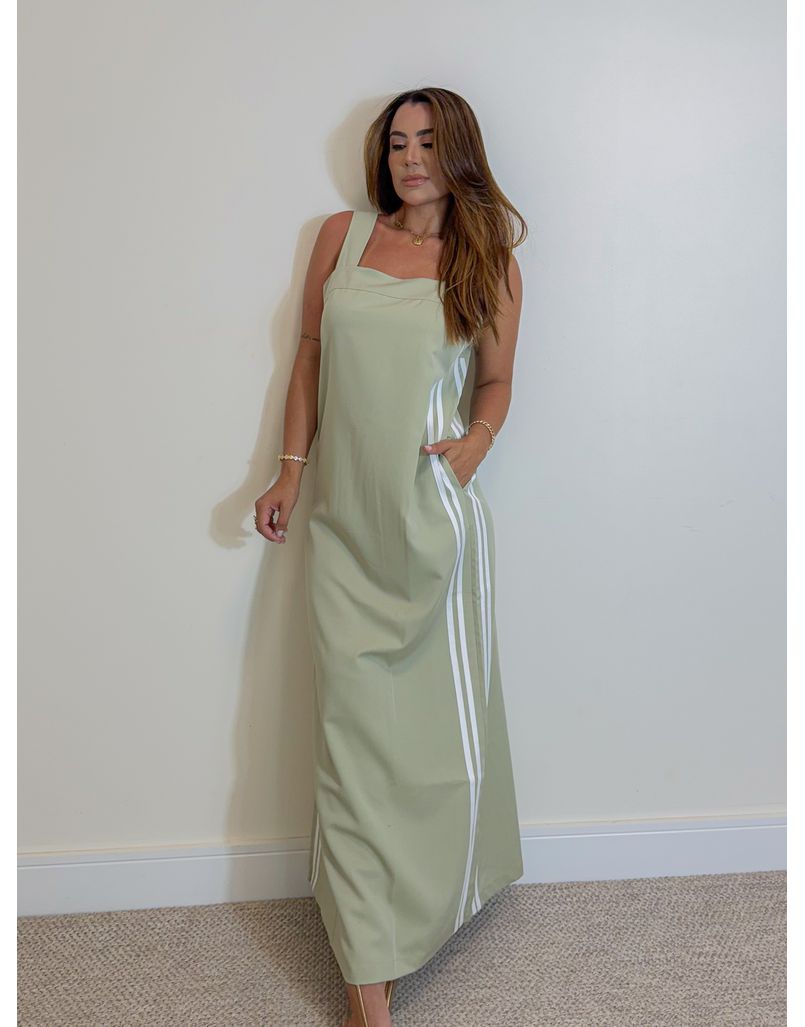 Vestido Midi Alça Elen Oliva