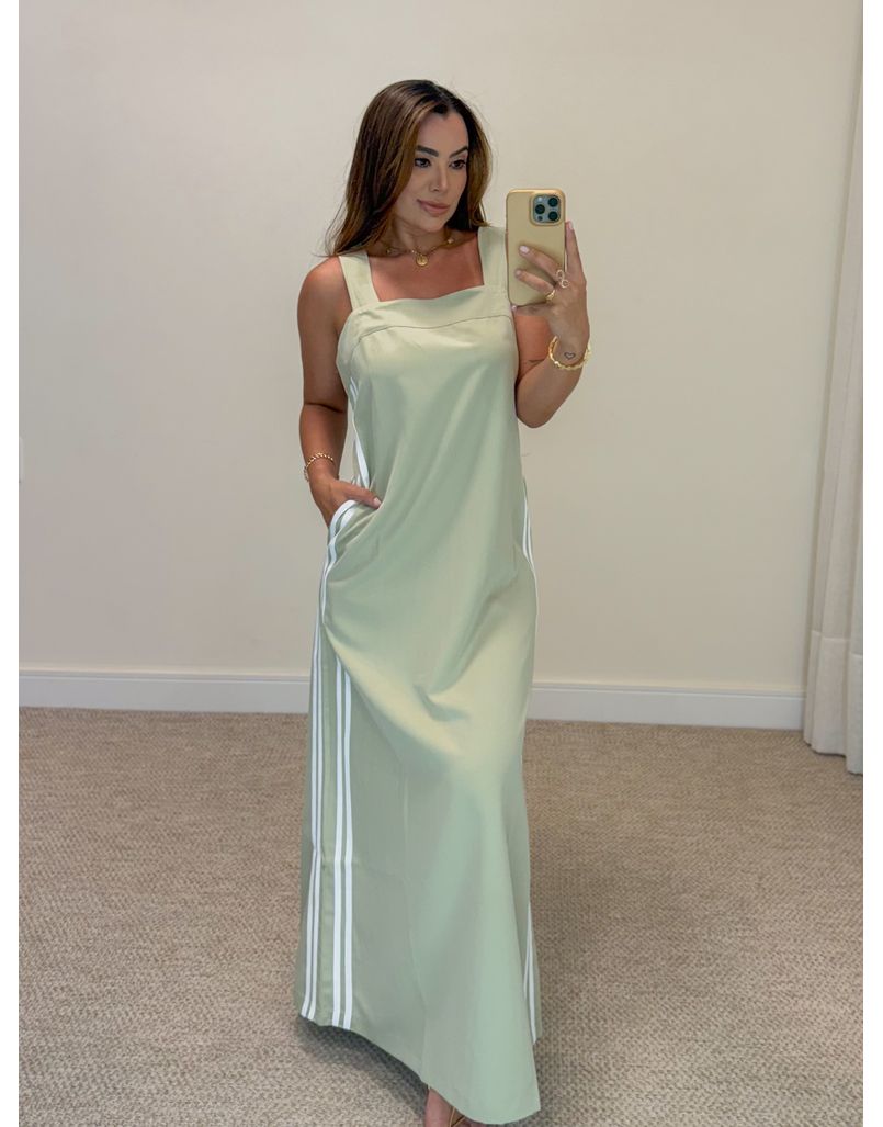 Vestido Midi Alça Elen Oliva