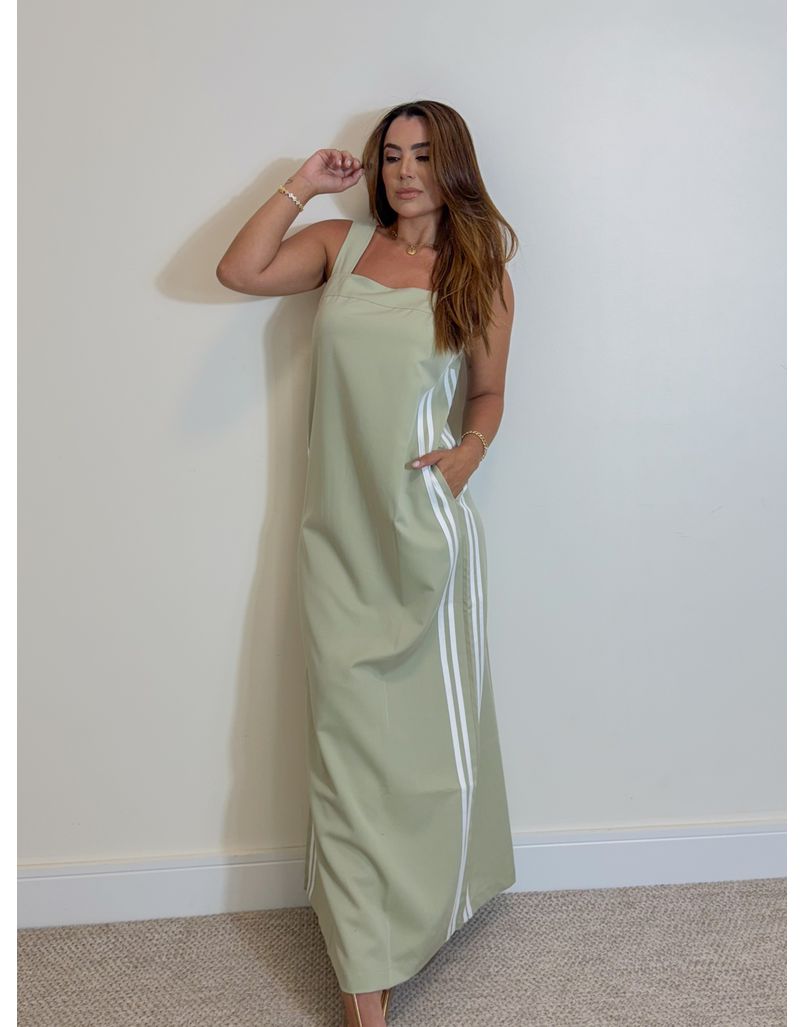 Vestido Midi Alça Elen Oliva