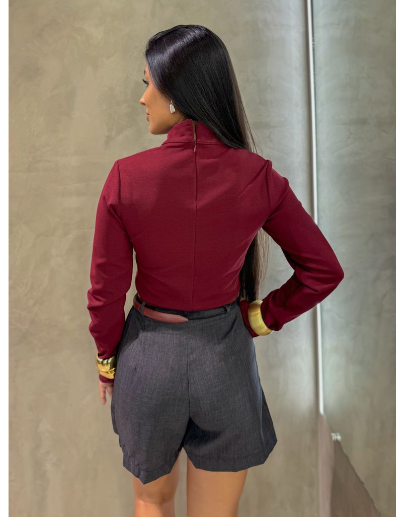 Blusa Manga Longa Elisa Cherry