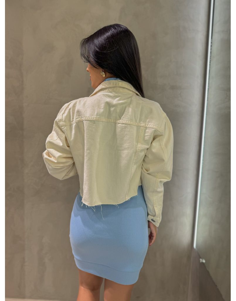 Jaqueta Sarja Areia