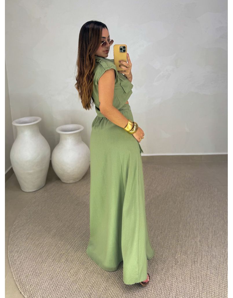 Conjunto Cargo Toquio Oliva