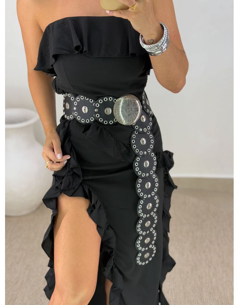 Cinto Boho Preto - Loja La Mina 