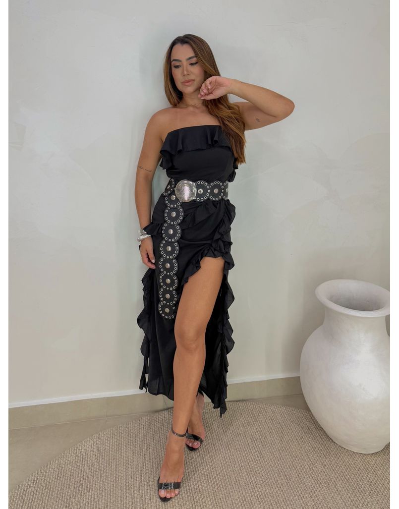 Cinto Boho Preto 
