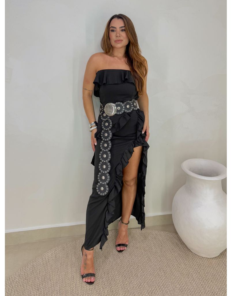 Cinto Boho Preto 