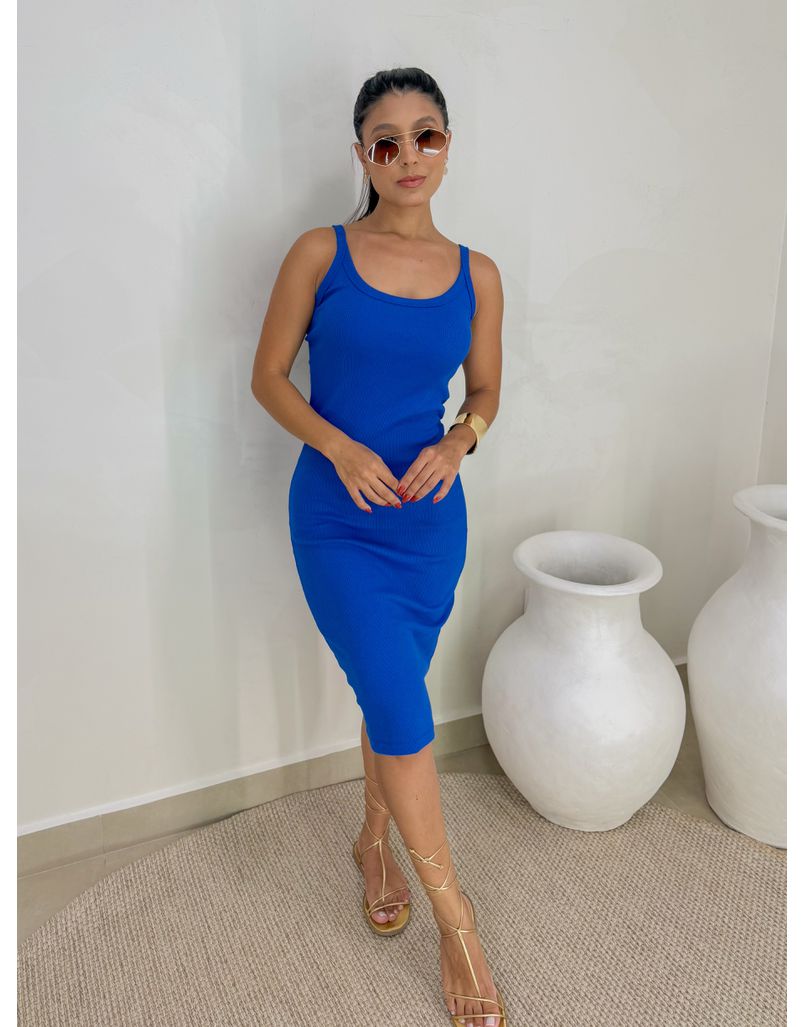 Vestido Regata Dinamarca Azul Royal - Loja La Mina 