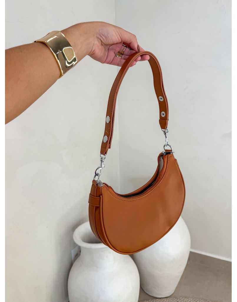 Bolsa Canoa Marrom