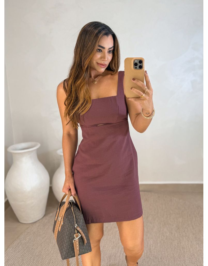 Vestido Tulum Café 