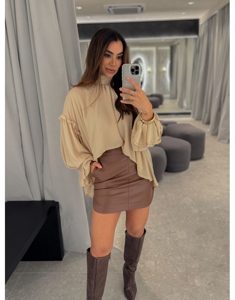 Blusa Mullet Areia