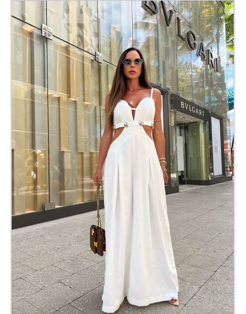 Macacão Marbella Branco