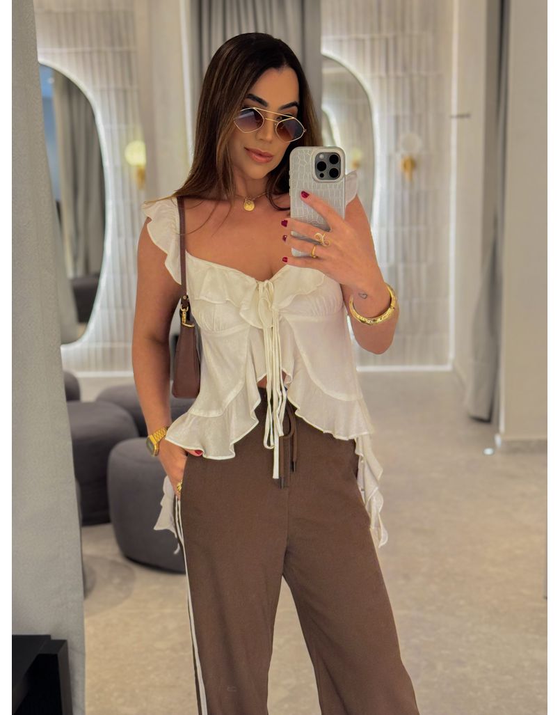 Blusa Boho Alice Branco