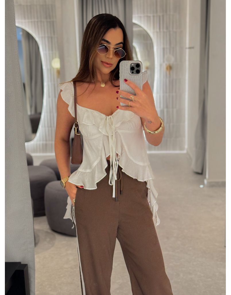 Blusa Boho Alice Branco