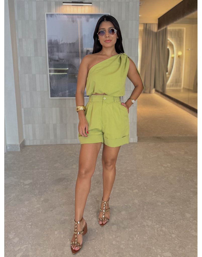Conjunto Short Argentina Verde - Loja La Mina 