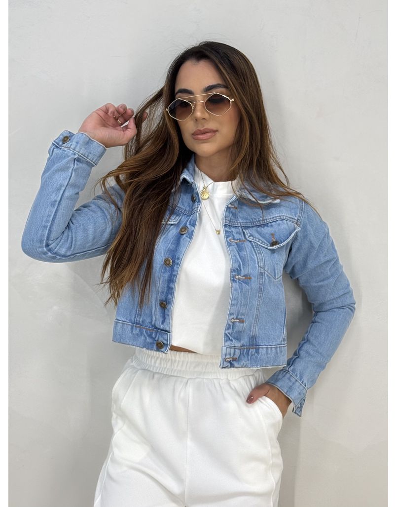 Jaqueta Jeans Rafa - Loja La Mina 