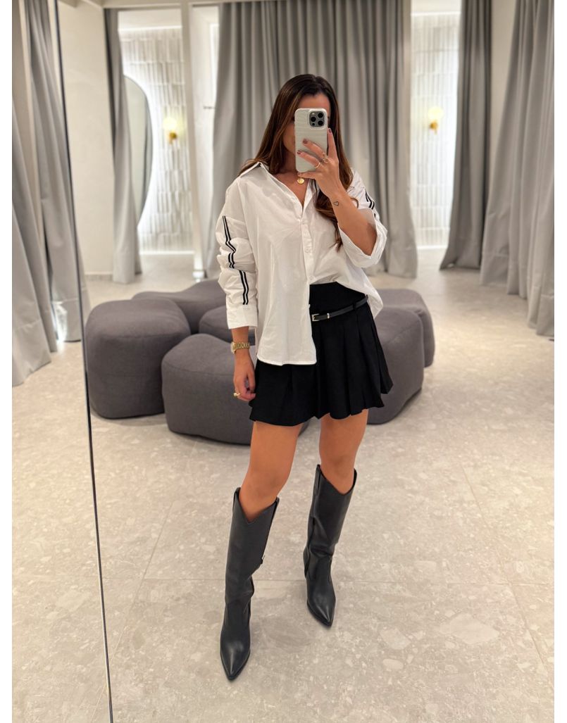 Camisa Listra Tricoline Branco