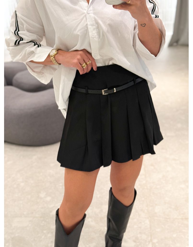 Saia Cinto Becca Preta - Loja La Mina 