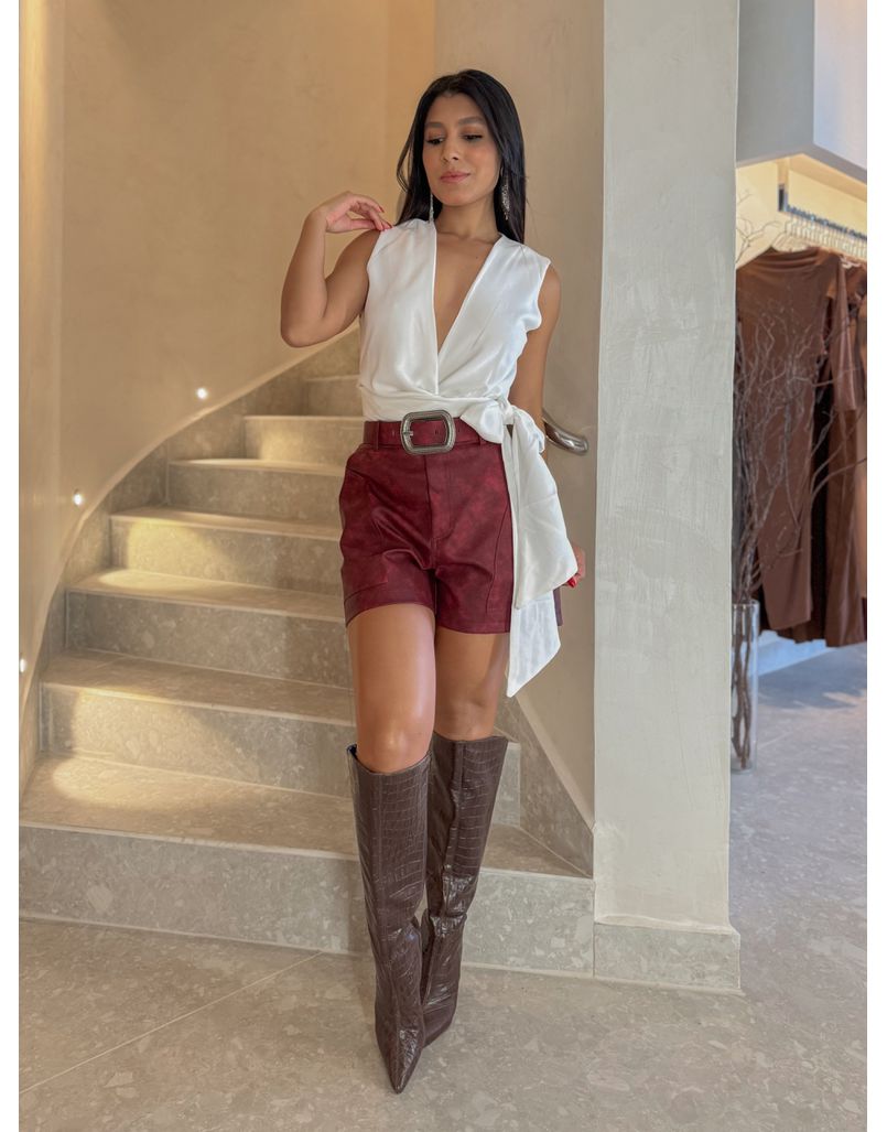 Body Decote Ayla Branco 