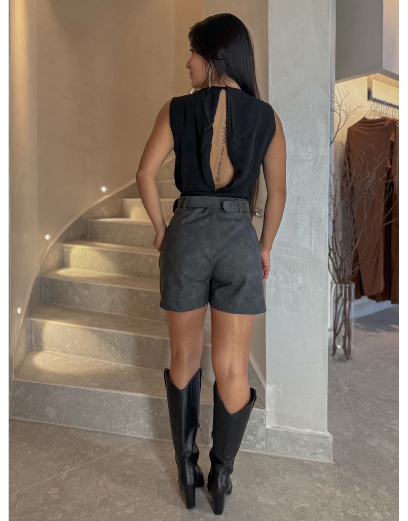 Body Decote Ayla Preto