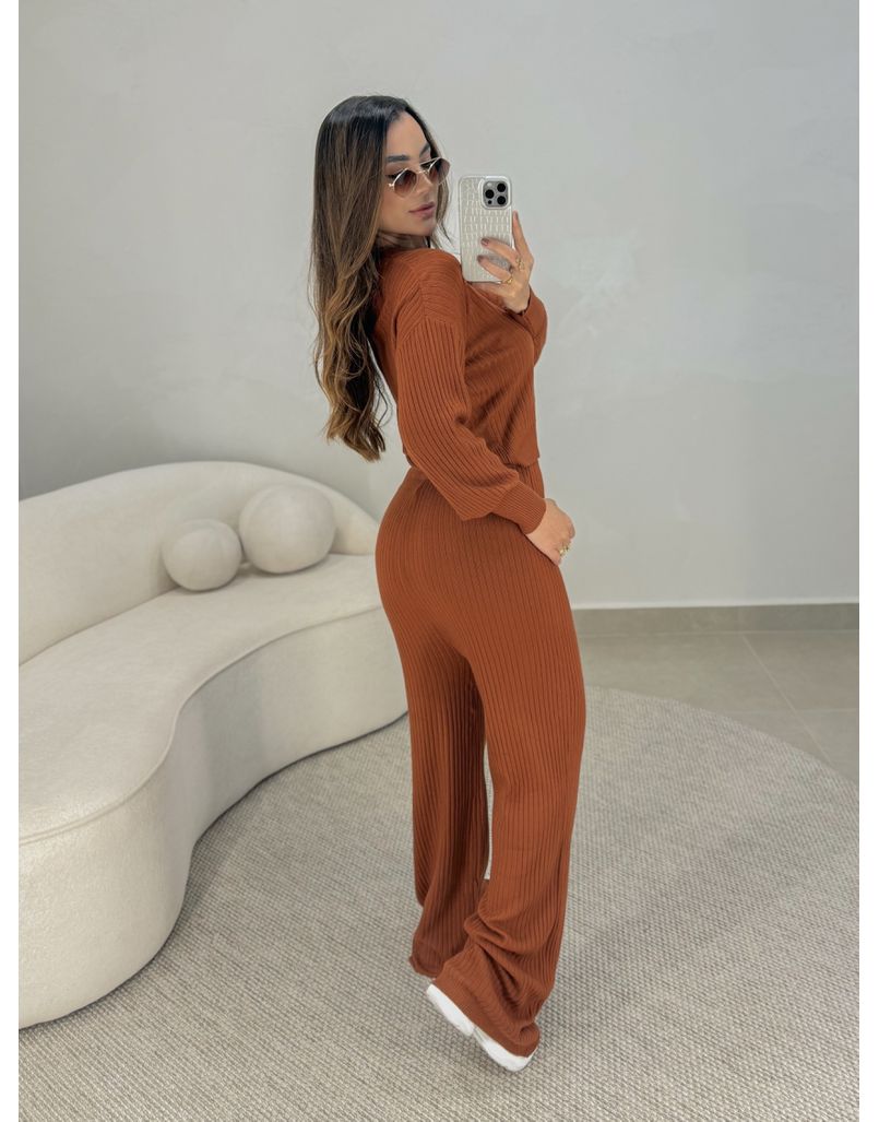 Conjunto Tricot Texas Telha