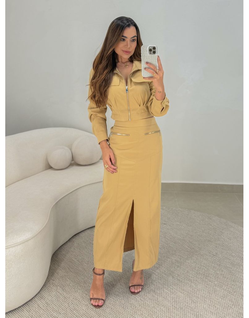 Conjunto Saia Lídia Camelo